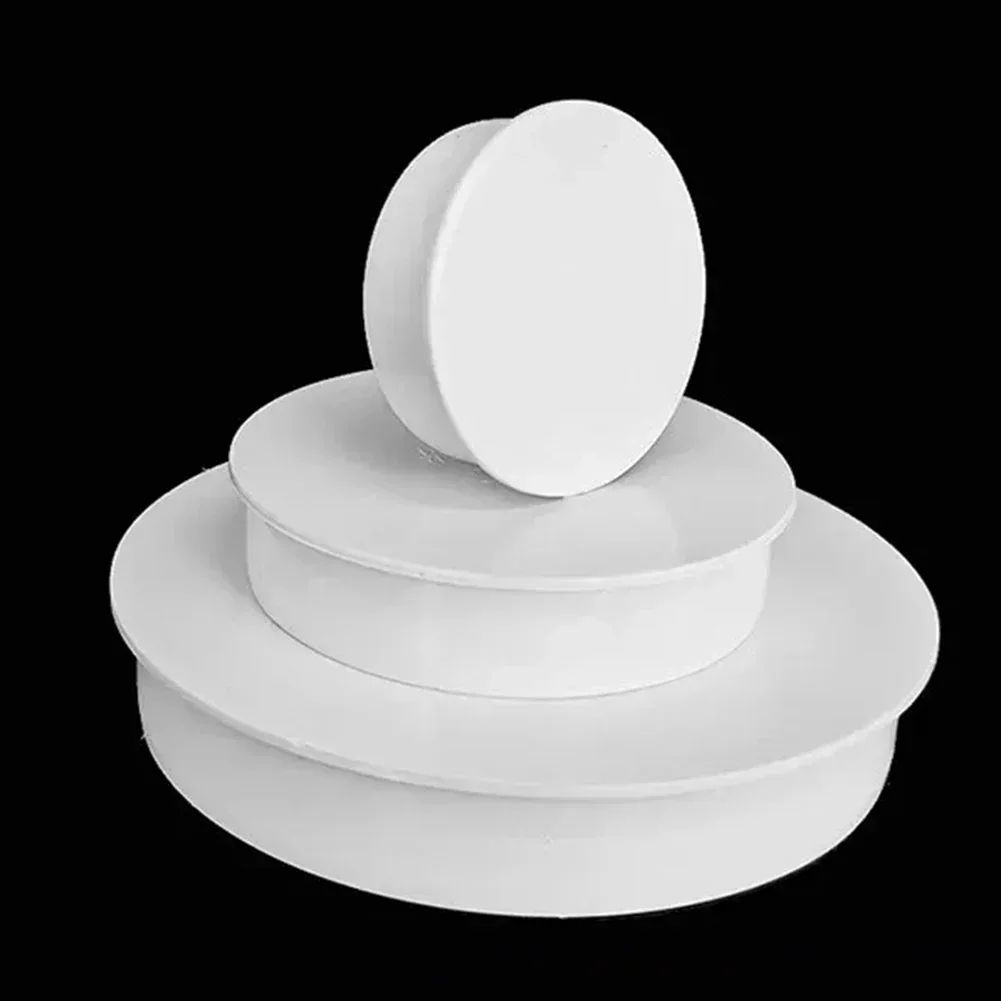 PVC Pijp Cap Decor Cover Verdikte 50-160mm Innerlijke Blokkeren Cap Rioolbuis Insect Proof Pijp Cap beschermkap