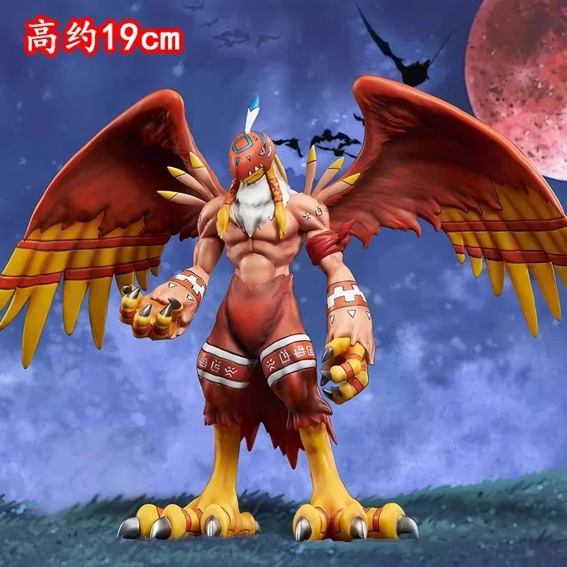 Digimon Piyomon Figure Anime Figures Birdramon Figurine Garudamon Model PVC Doll Statue Collection Decoration Toy for Kid Gift