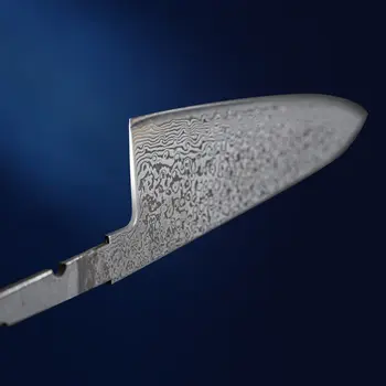 廚房廚刀刀坯,大馬士革鋼,VG10鋼材,半成品刀,DIY手工刀製作 10 最佳銷售 刀坯 - №6