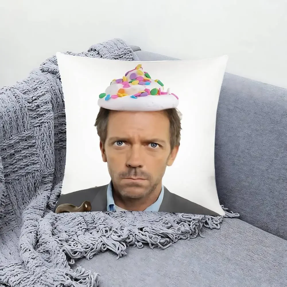 House MD Pillow Case Sofa And Living Room Decorative Cushion Covers Dust-proof And Mite-proof Invisible Zipper