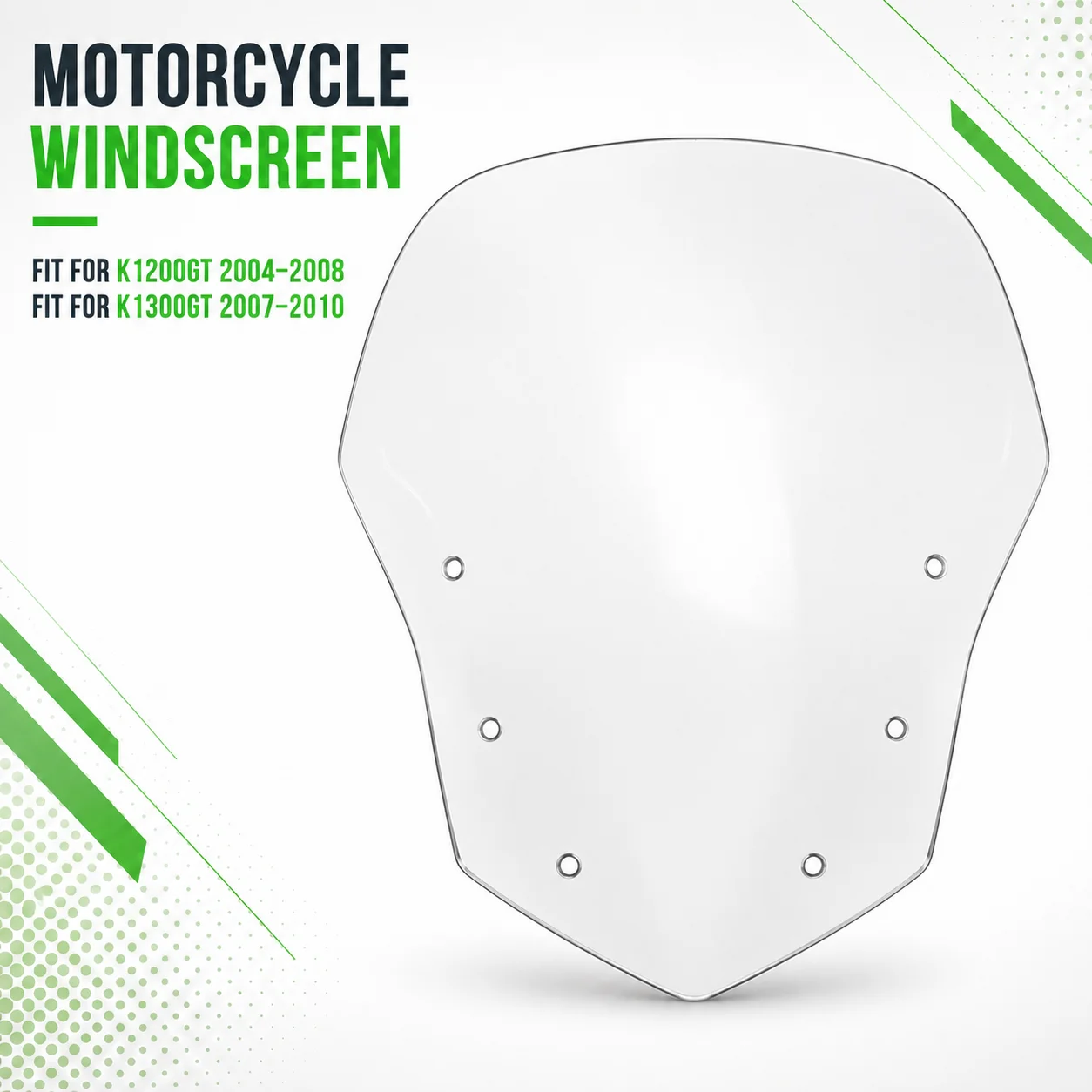 Passend für BMW K1200GT 2004 - 2008 K1300GT 2007 - 2010 K1200 K1300 GT Motorrad Windschutzscheibe – Detail 1