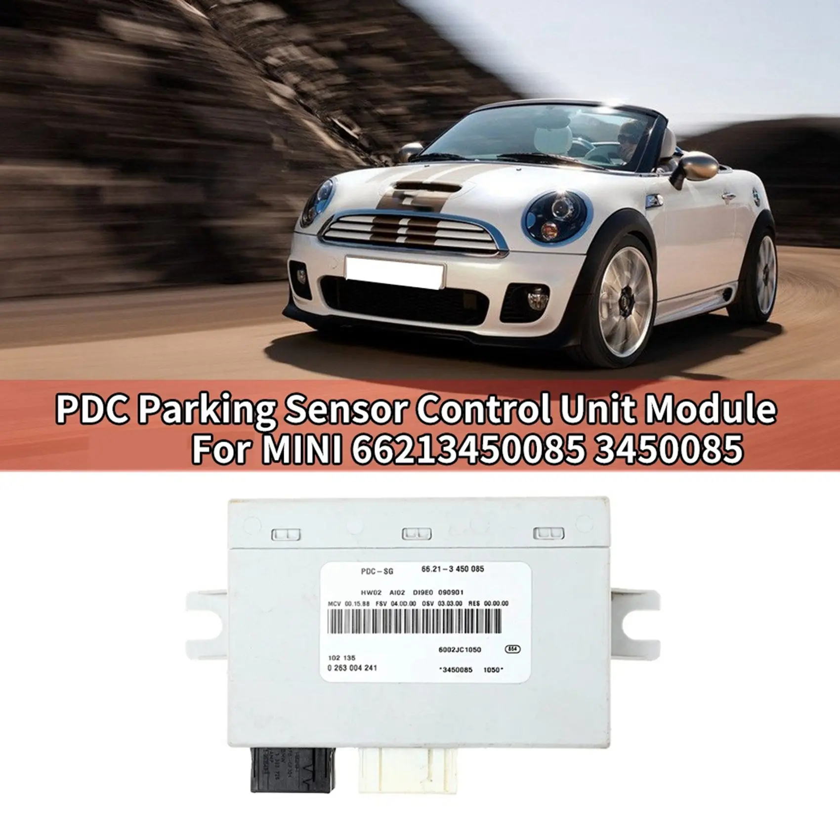 Car Parking Sensor Control Unit Module for MINI R55 R56 R57 R58 R60 R61 66213450085 3450085