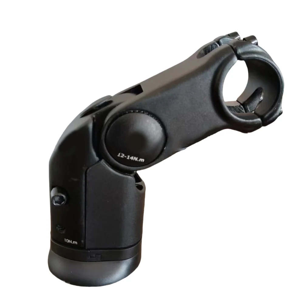 

Bicycle Stem Adjustable with Internal Wiring for Mountain Road Folding Bikes Compatible with 28 6 mm Fork Aluminum