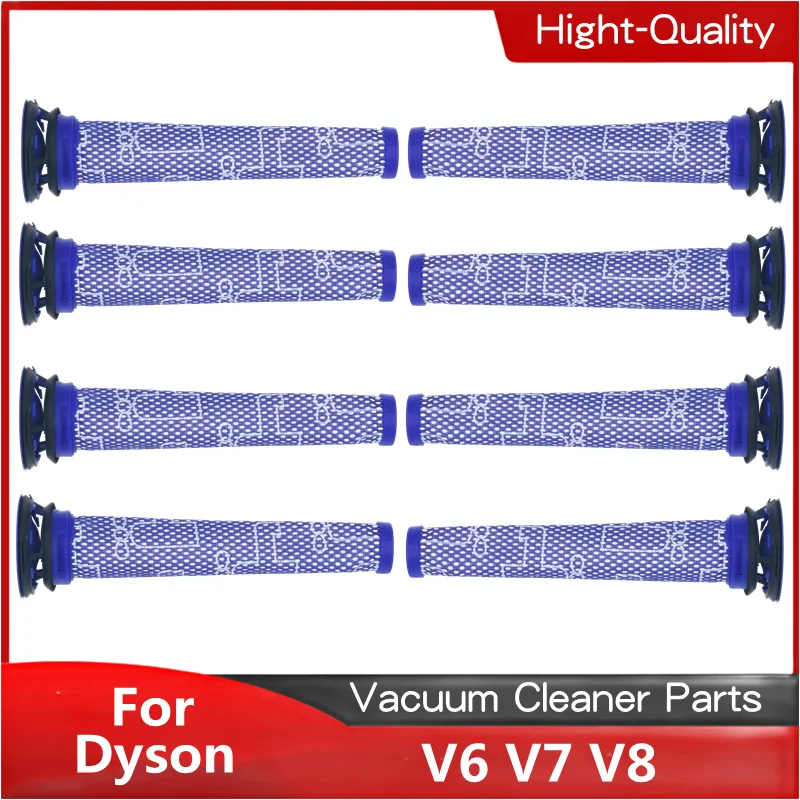 Spare Parts For Dyson V6 V7 V8 DC58 DC59 Absolute Cordless Stick Vacuum Cleaner 965661-01 efficient Pre-Filter HEPA Filter