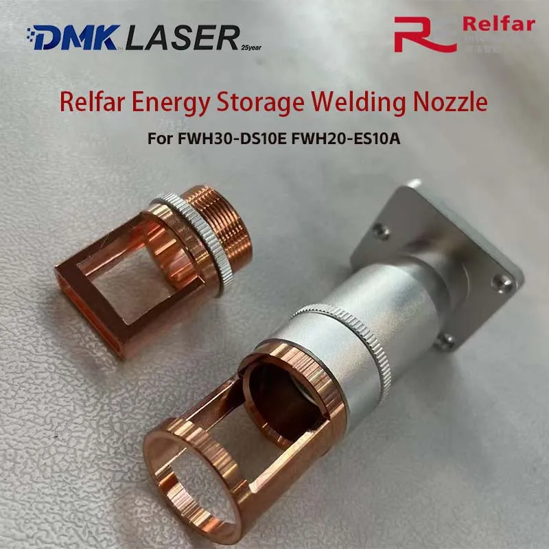 

Relfar Energy Storage Welding Nozzle FWH30-D10C D20C 5-in-1 Laser Welding Head Nozzle FWH20-ES10 Gun Lithium Batter Welding Part