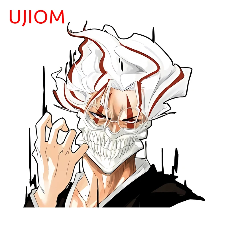 UJIOM Cool Gesture Okarun Anime Wall Dedal Personality Milk Cate Desk Wardrobe Decal Creative Waterproof Wall Stickers For Kids