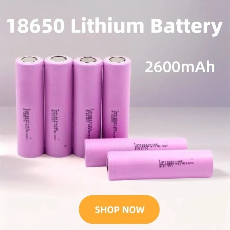 

18650 2600mAh for Electric Vehicles Power Tools Lithium Battery