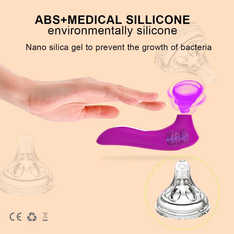 G-Spot Sucking Vibrator for Women Powerful Clitoris Stimulator Female Vacuum Suction Nipple Massager Masturbator Sex Toys Adult view 5