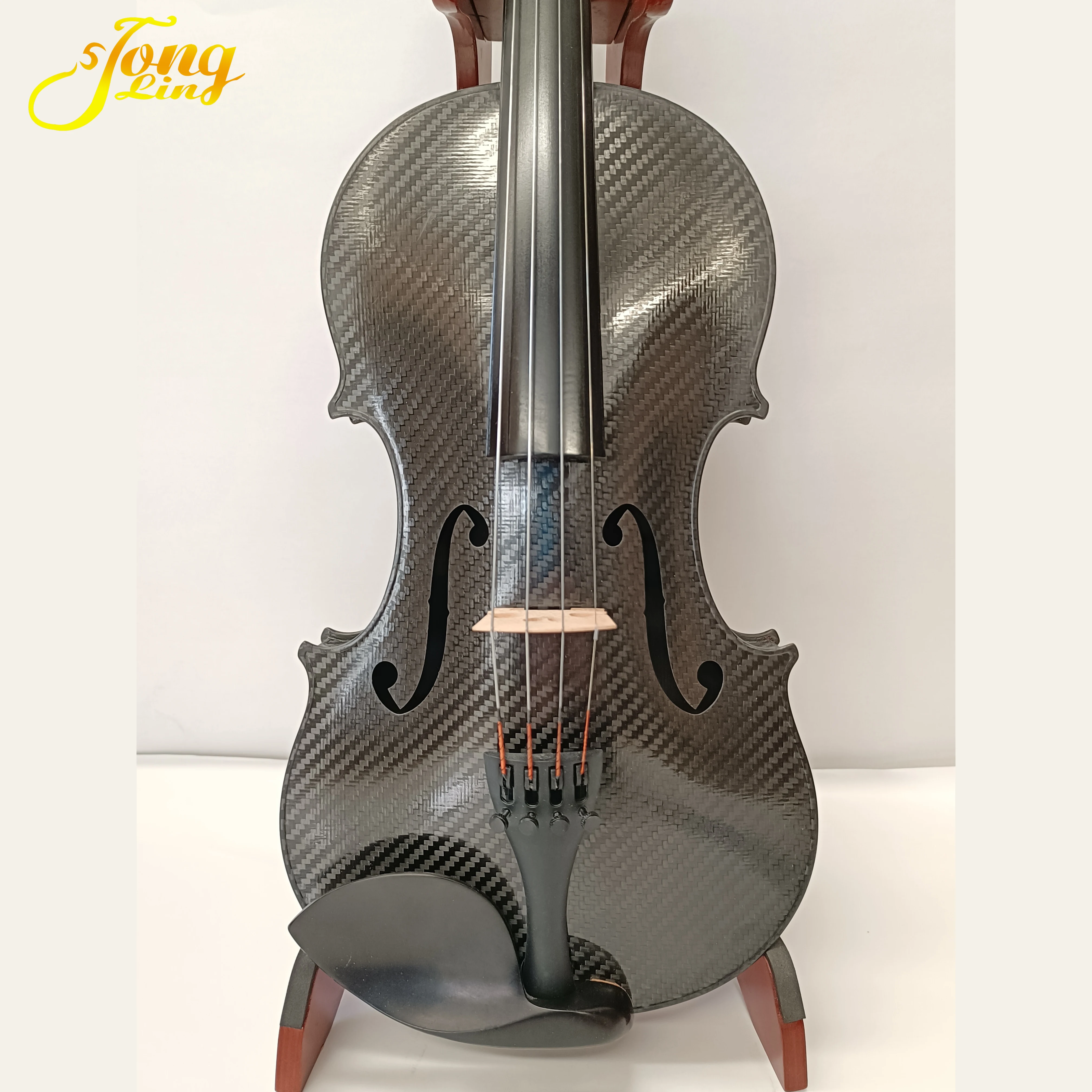 Factory High Grade Carbon Violin Full Size 4/4 Carbon Fiber Violin