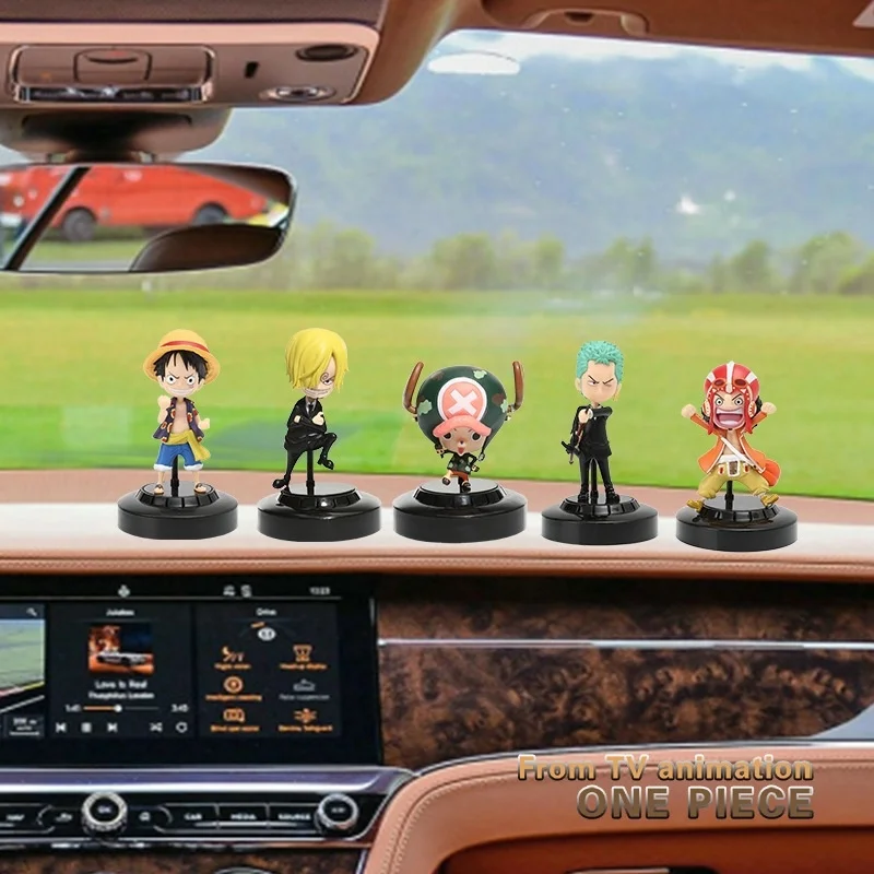 Authentic One Piece One Piece Aromatherapy Series Blind Box Doll Luffy Suolong Handmade Toy Trendy Play Car Ornament Handmade Gi