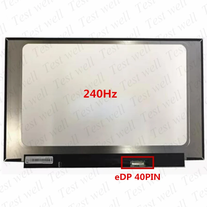 

15.6" Laptop LCD Screen For MSI GS65 Series LQ156M1JW09 NE156FHM-NZ1 LQ156M1JW03 LQ156M1JW08 LQ156M1JW16 240HZ 1920*1080 40PIN