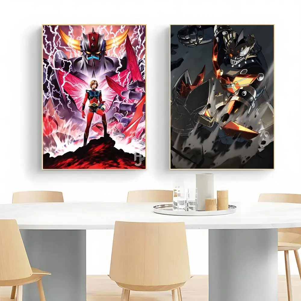 classic mecha anime G-Grendizer Poster Wall Art Print Decorative Mural Home Decor Gift Unframed