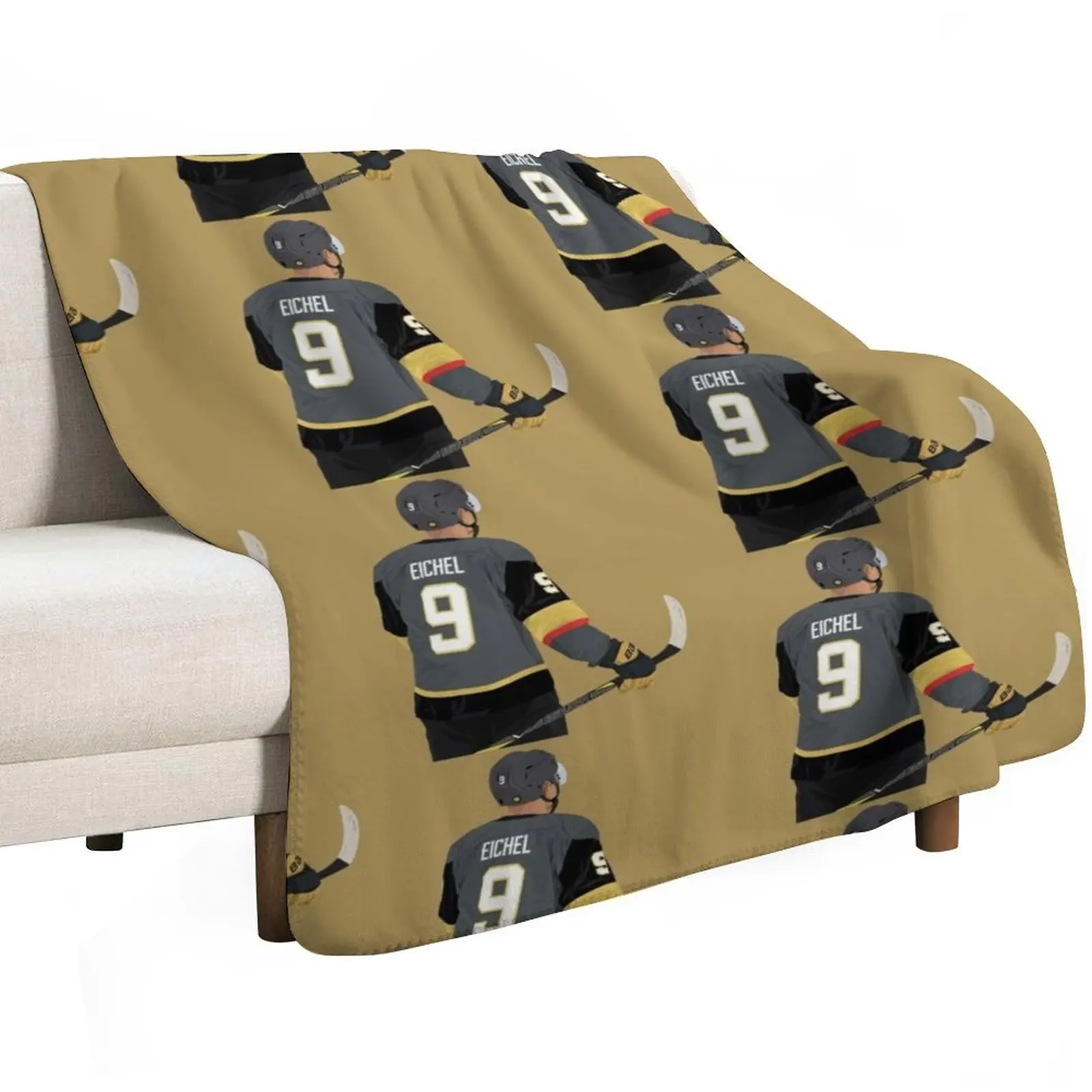 

Jack Eichel 9 Throw Blanket Kid'S Luxury Brand Hairy Bed Blankets
