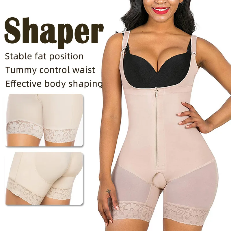 

Large Size Adjustable Shoulder Strap Amazon Hip Lift Belly Shapewear Women