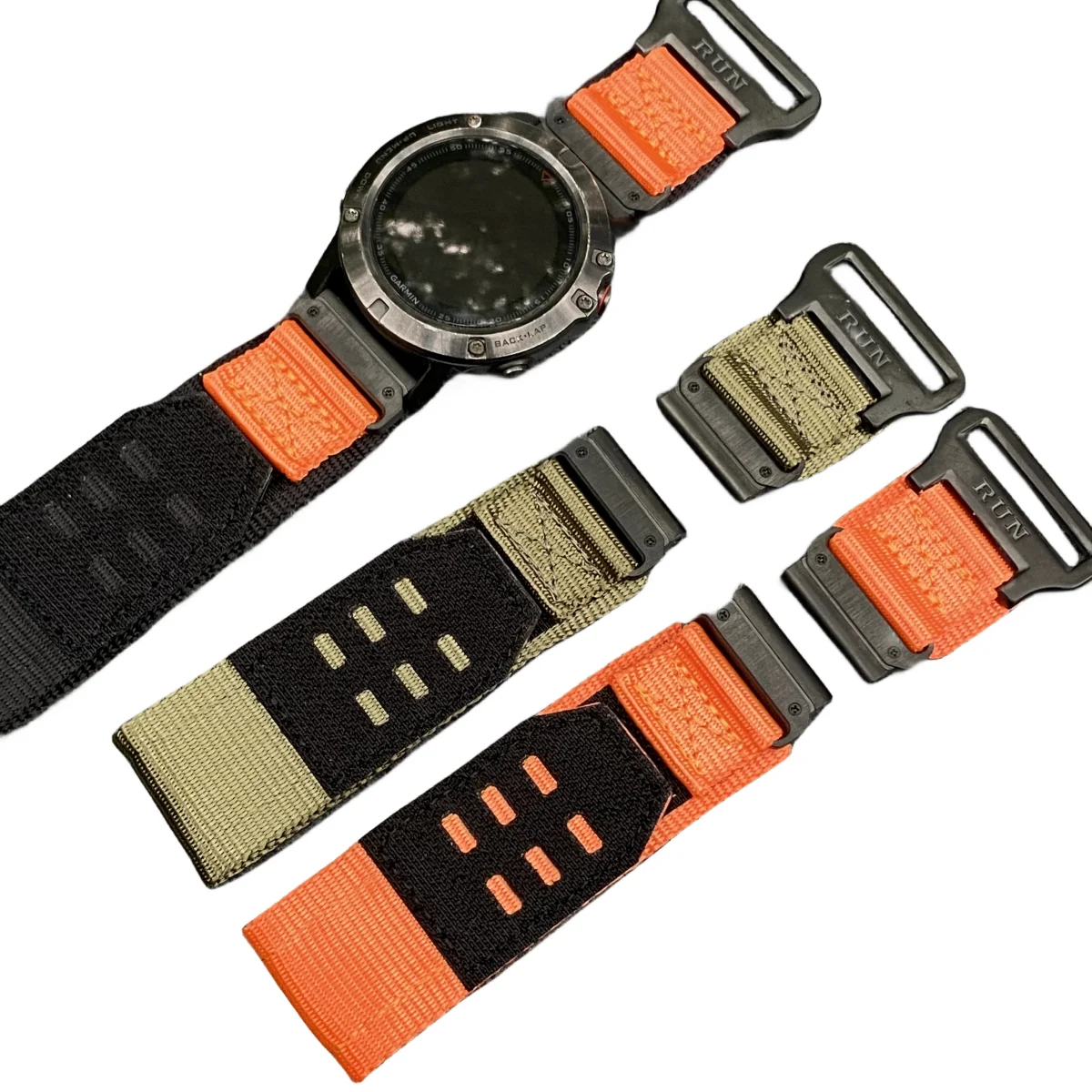 Rugged nylon wrist strap for military sports fenix7 PRO F6 6X Wear resistant material F7X Sport Coarse Mineral Nylon wrist strap