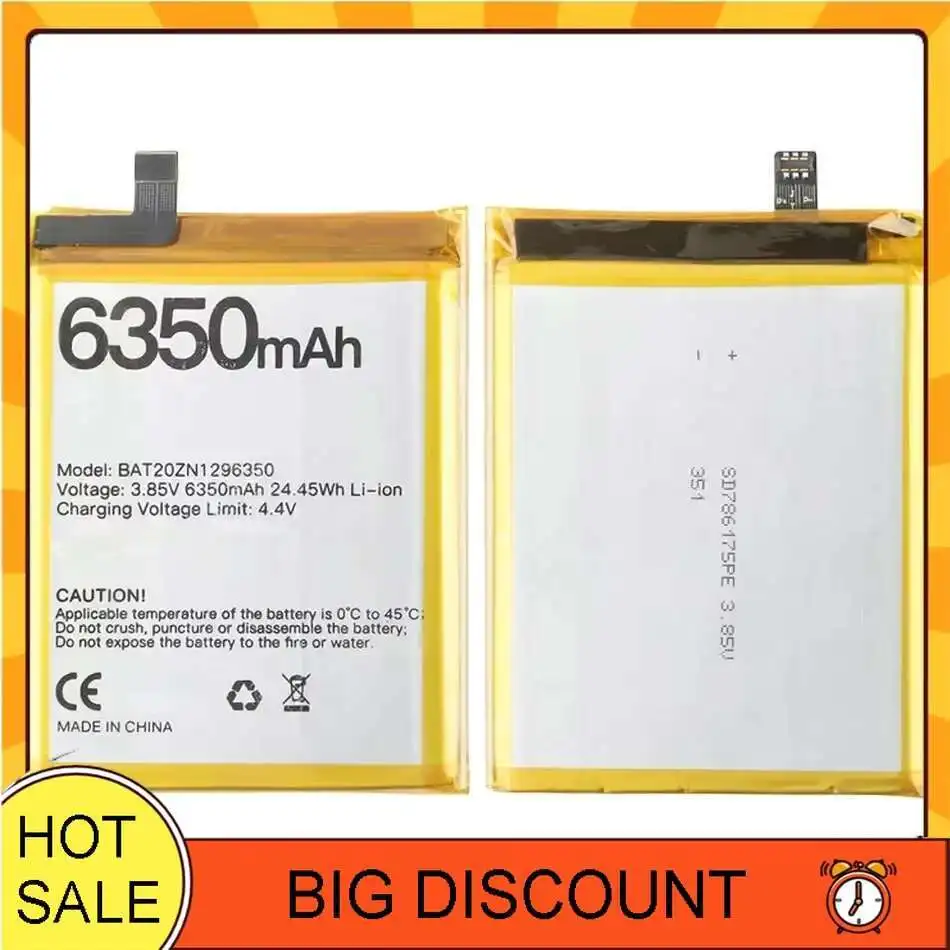 

10080mAh Rechargeable High Quality Replacement Mobile Phone Spare Battery For DOOGEE S30,S40,S55,S60,S70,S80 Lite S96 Pro