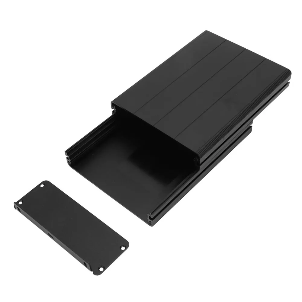 

45*122*160mm Aluminum Shell Matte Black with Bending Plate Aluminum Box Aluminum Alloy Aluminum Case Technical Box