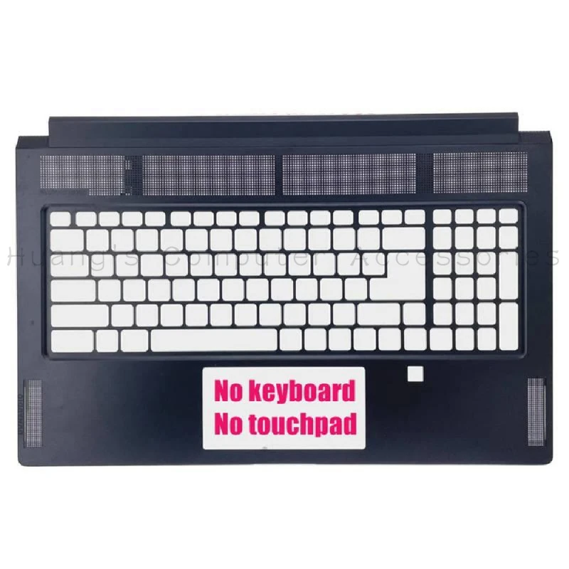 SS+New Original Blank Black Palmrest Upper‑Case For MSI WS76 11UM 11UK MS‑17M1 Laptop Strictly‑Tested Replacement Spare Part