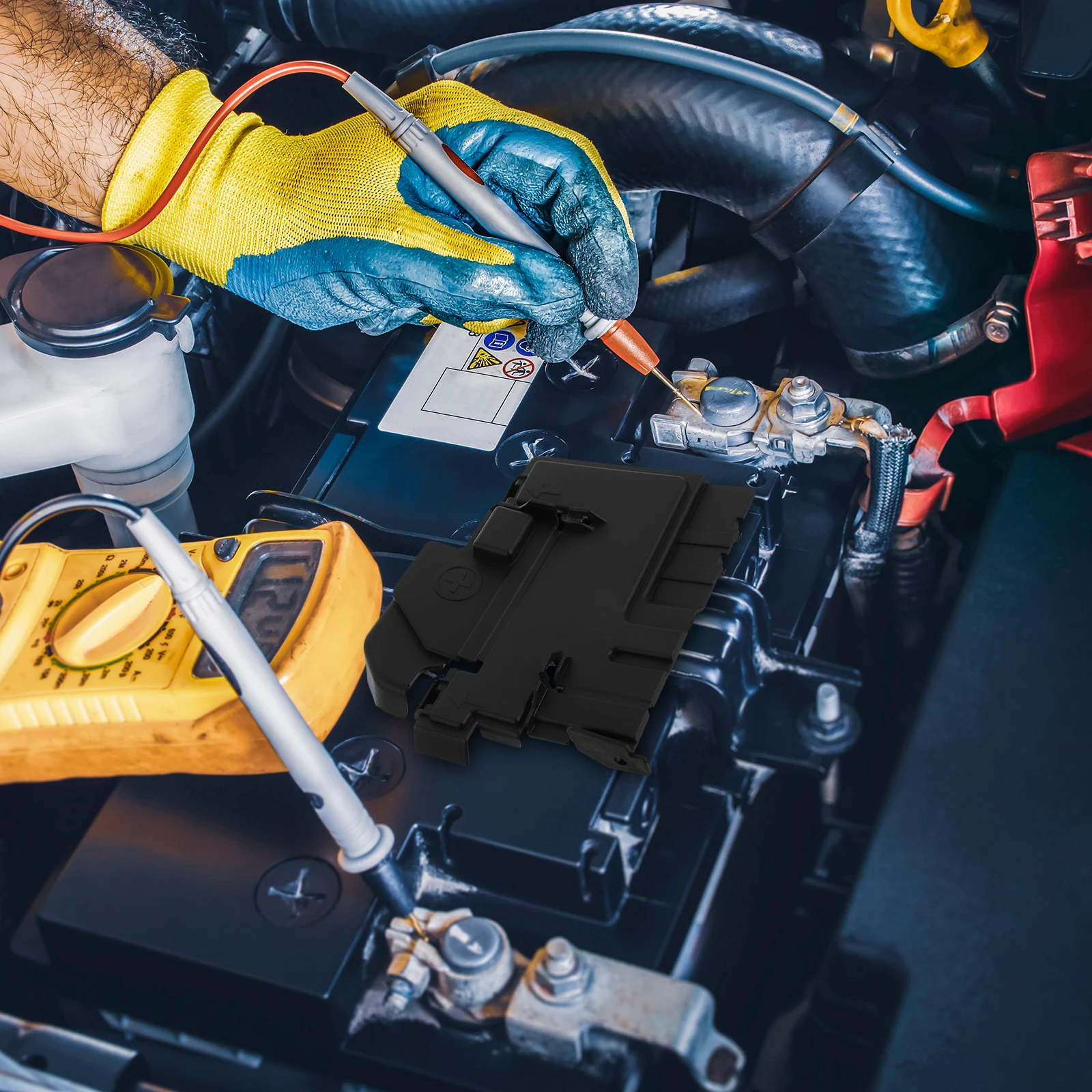 

Fuse Terminal Cover Plastic Waterproof Protective Cap For Car Boat Marine Insulated Terminal Protector Engine Component