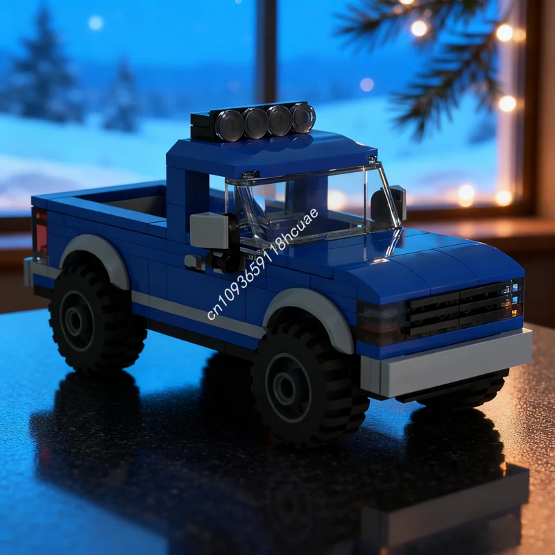 

170 шт. MOC старый сельскохозяйственный грузовик, город, ферменная модель, строительные блоки, строительные блоки, сборка, рождественский подарок, игрушка «сделай сам», образовательный кирпич для детей