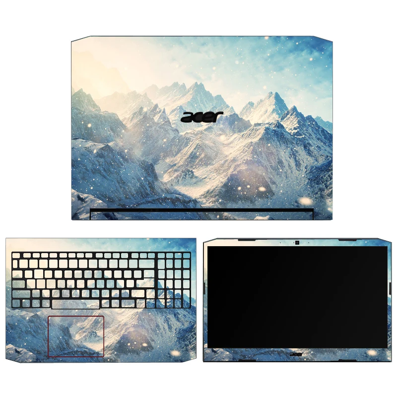 Imagem -03 - Laptop Skins para Acer Nitro Adesivos de Vinil Filme Personalizado An51752 54 41 An515-57 58 An1641 51 An515-54 55 56 44 45 46 47
