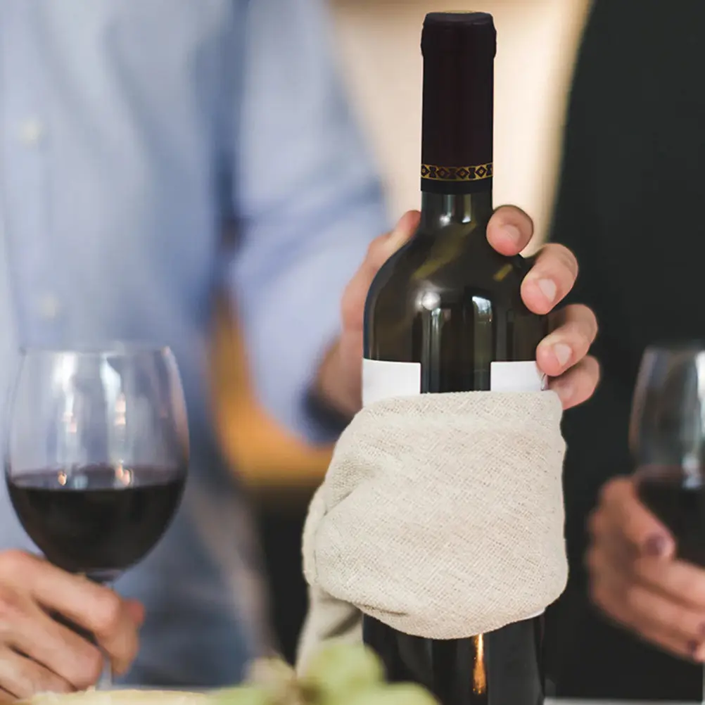 100pcs Wine Heat Shrink Caps PVC Sealing Film for Red Wine Bottles, 3mm Mouth, Easy Tear-Off Tab