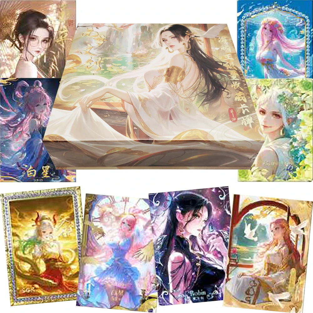 Japanese Anime IP One Piece Hobby Collection Cards Highly Beloved Popular Lady Dreamy Fairy Tale Elf Exquisite Cards Xmas Gift