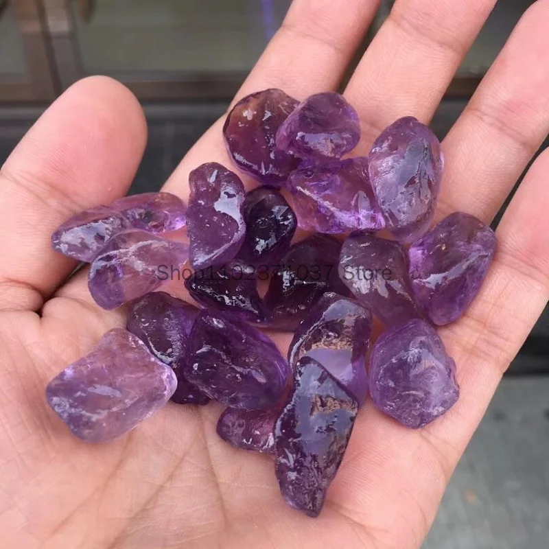 Natural Amethyst Crushed Stone Amethyst Grinding And Polishing Stone Decoration Material