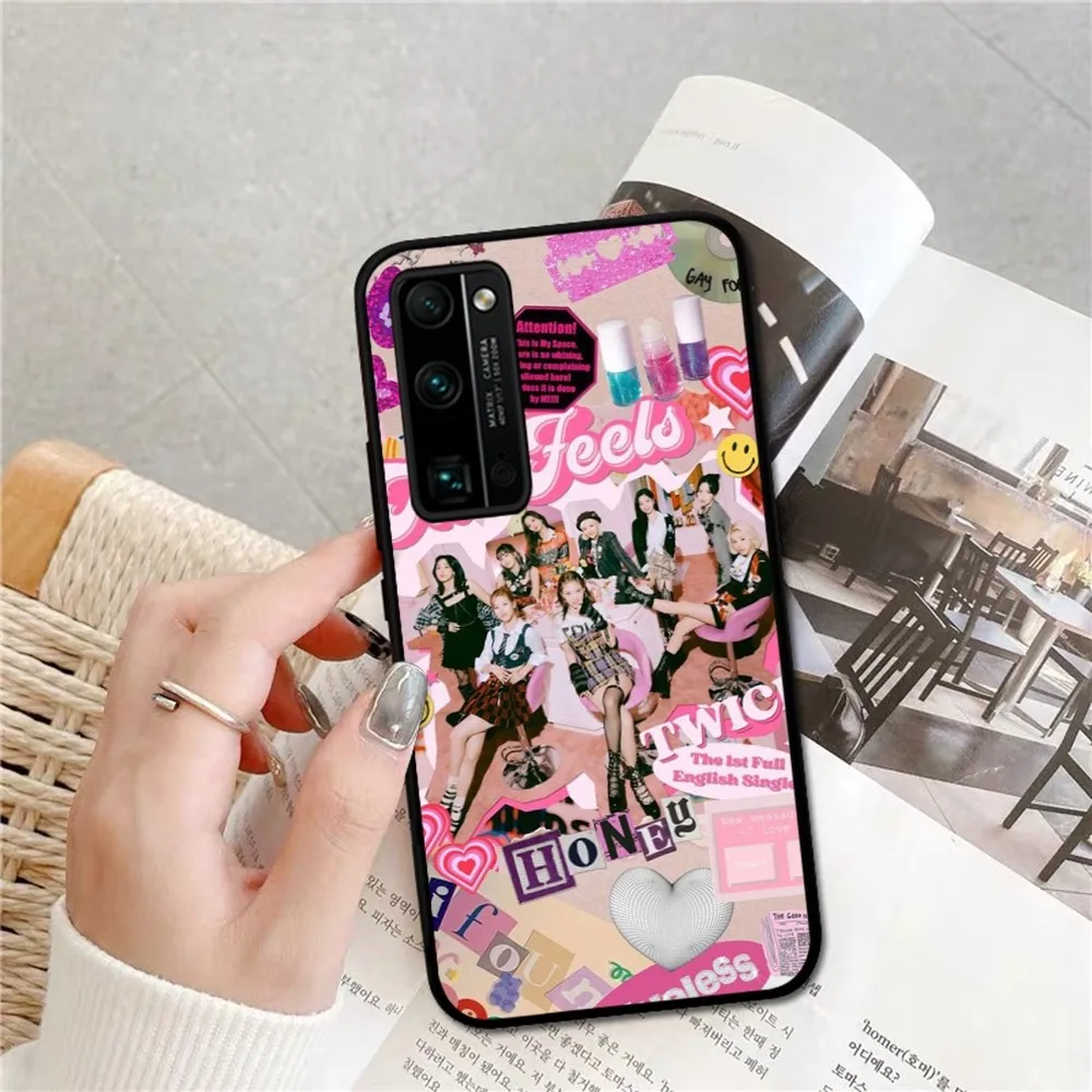 KPOP Girl T-TWICES Phone Case For Huawei Honor 10 lite 9 20 7A 9X 30 50 60 70 pro plus Soft Silicone Cover