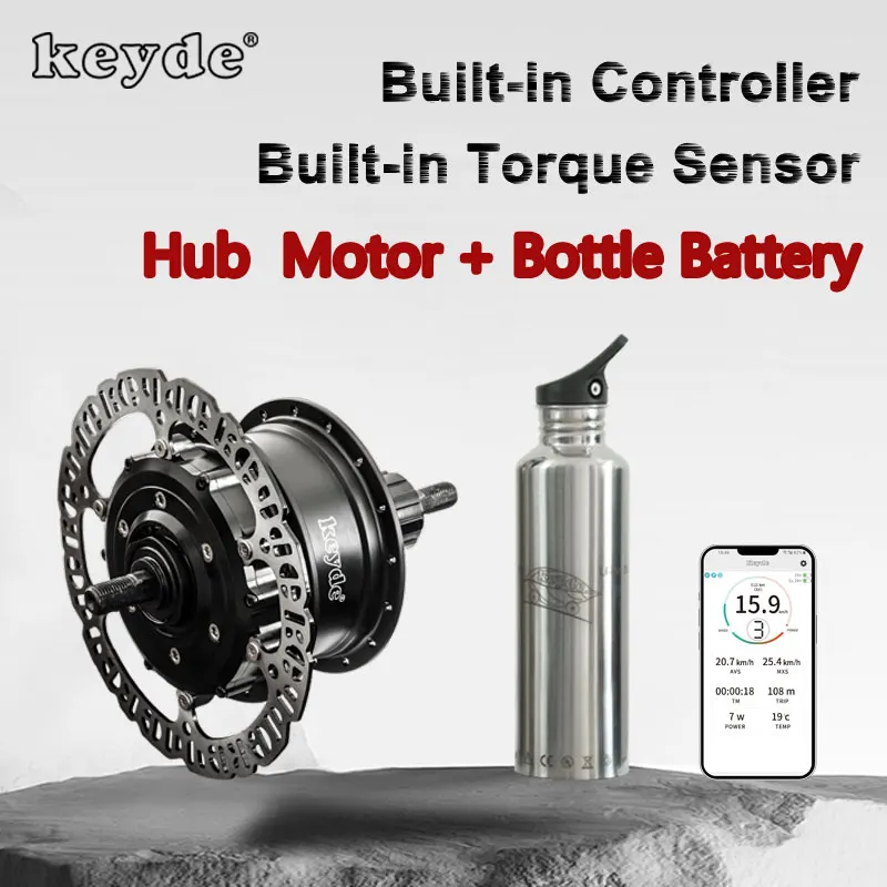 

Двигатель Keyde P110 с аккумулятором, двигатель задней ступицы для электрического велосипеда, 36 В, 750 Вт, беспроводное управление CE, двигатель ebike, большая мощность