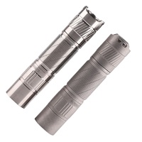 Micro Arc Oxidation Convoy T3 Mini LED Flashlight 519A R9080 1000LM Torch Light by 14500 Battery for Self Defense