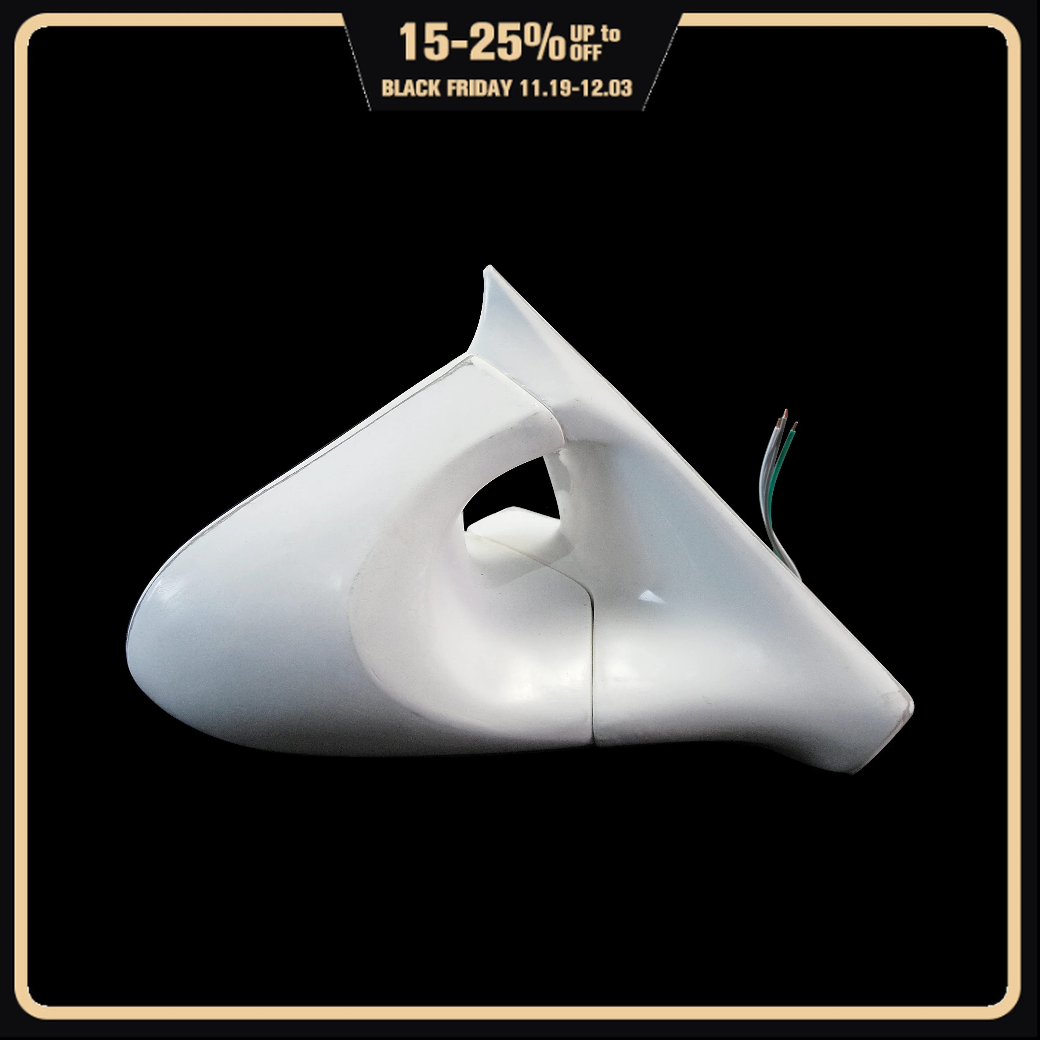 

For 98-05 Lexus IS200 Altezza XE10 FRP Fiber Glass Ganador Style Aero View Mirror Repalcement (Right Hand Drive Vehicle)