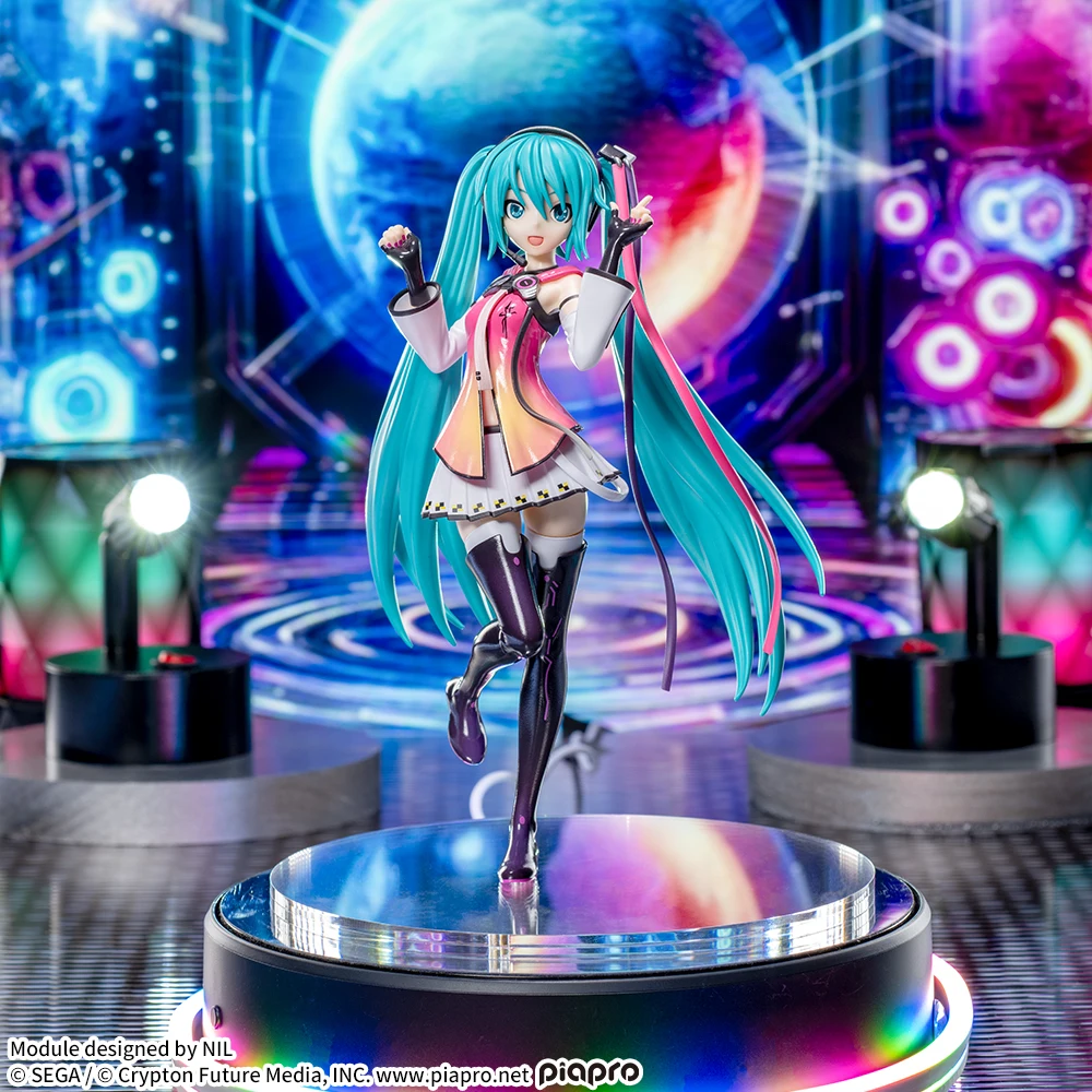 In Stock Original SEGA Luminasta Hatsune Miku Vocaloid Project DIVA MEGA 39’s Anime Figure Toy PVC Model Collector Birthday Gift