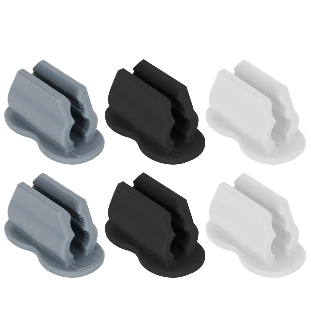 Akcesoria do Organizer na biurko uchwyty na długopisy na lodówkę 6 szt. Ulepszonych uchwyty na długopisy z mocny klej do łatwej instalacji