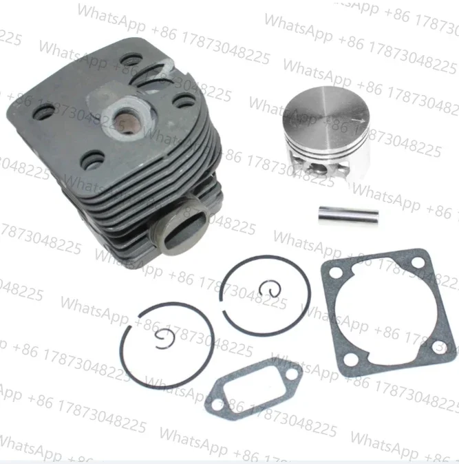 Kit de Pistón y Cilindro Nikasil de 46 mm para Motosierra FS420 FS420L FS500 FS550 FS550L 4116 020 1205, 4116 020 1215