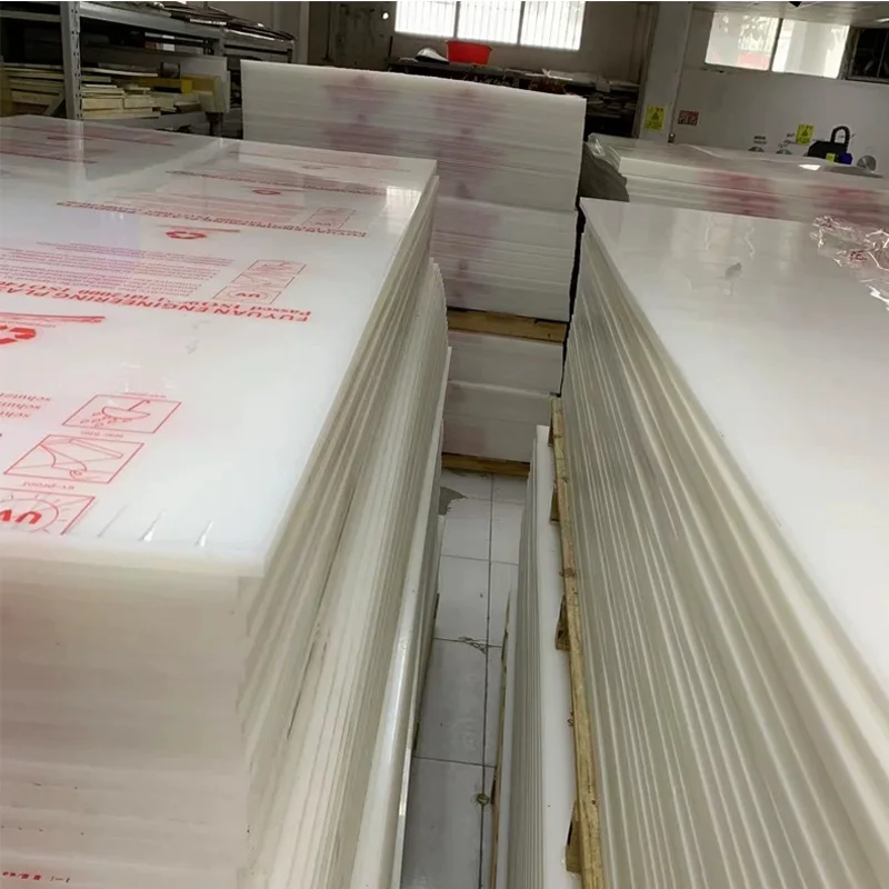 White Food Grade Polypropylene Board Thickness 1-10mm 100x100mm 100x200mm 200x200mm 210x297mm PP Plastic Sheets Plate Home DIY #5