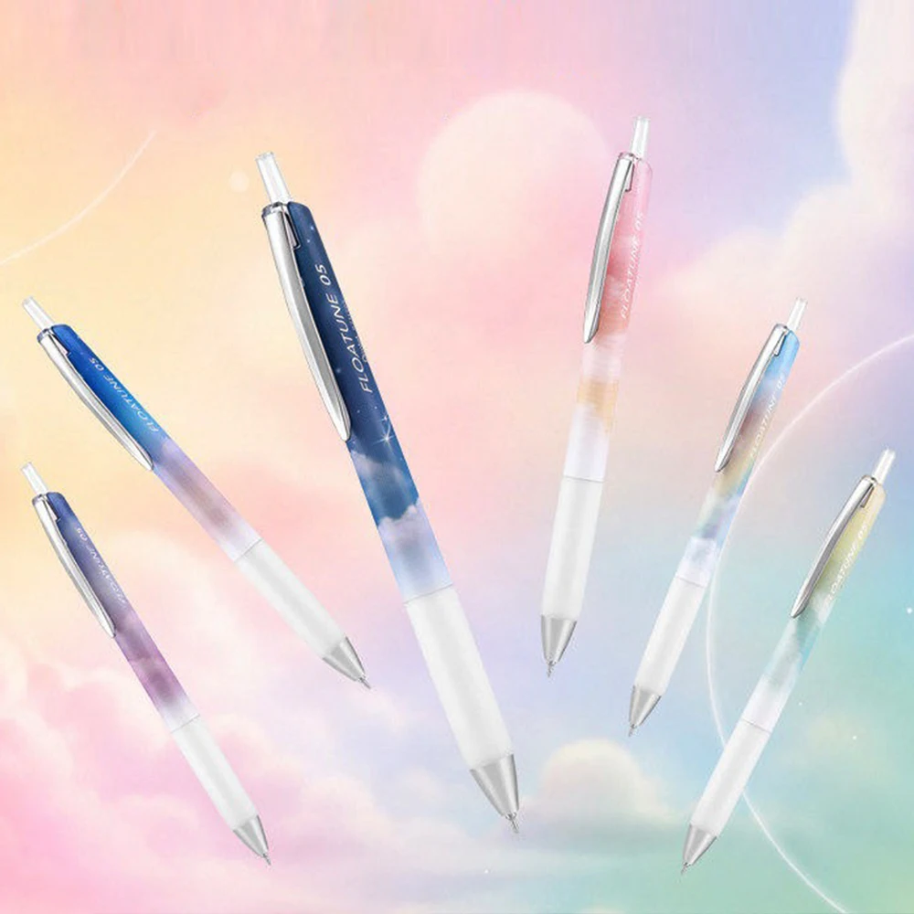 Pentel Oil-based Ballpoint Pen FLOATUNE Skyly Design Limited 0.5mm Black Ink Writing Gel Pen Student Office Stationery Japan
