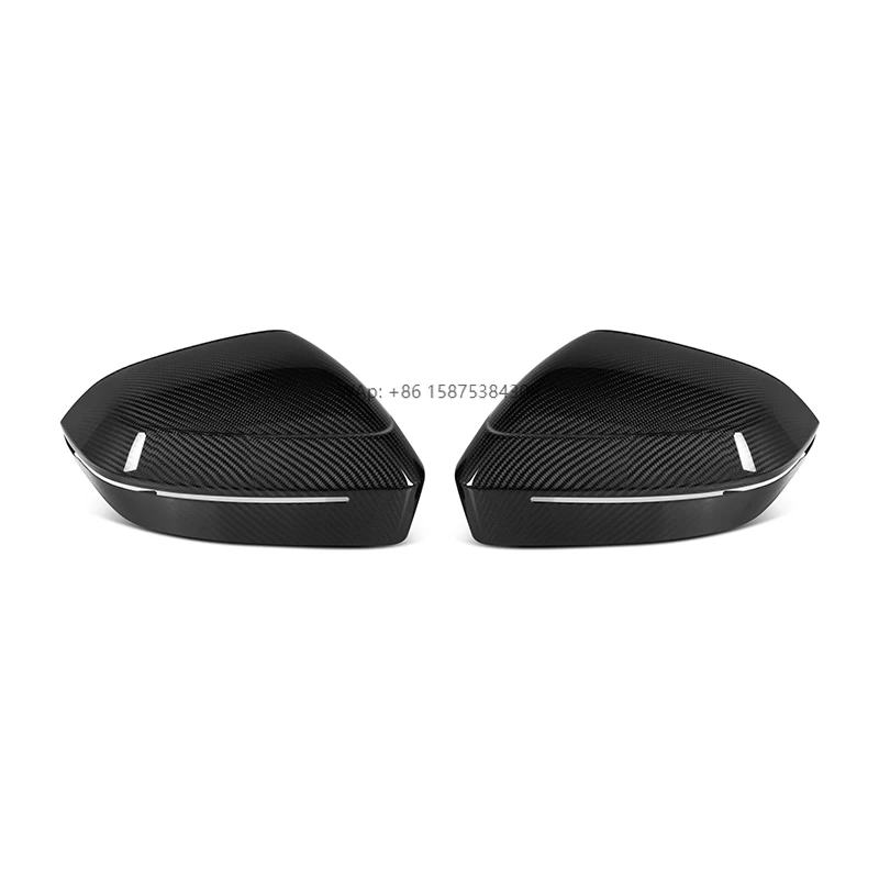 

OEM Style Side Mirror Cover for 5 Series G60 G68 G70 G90 G99 M5 2023+ Dry Carbon Fiber LHD Replacement Mirror Cover