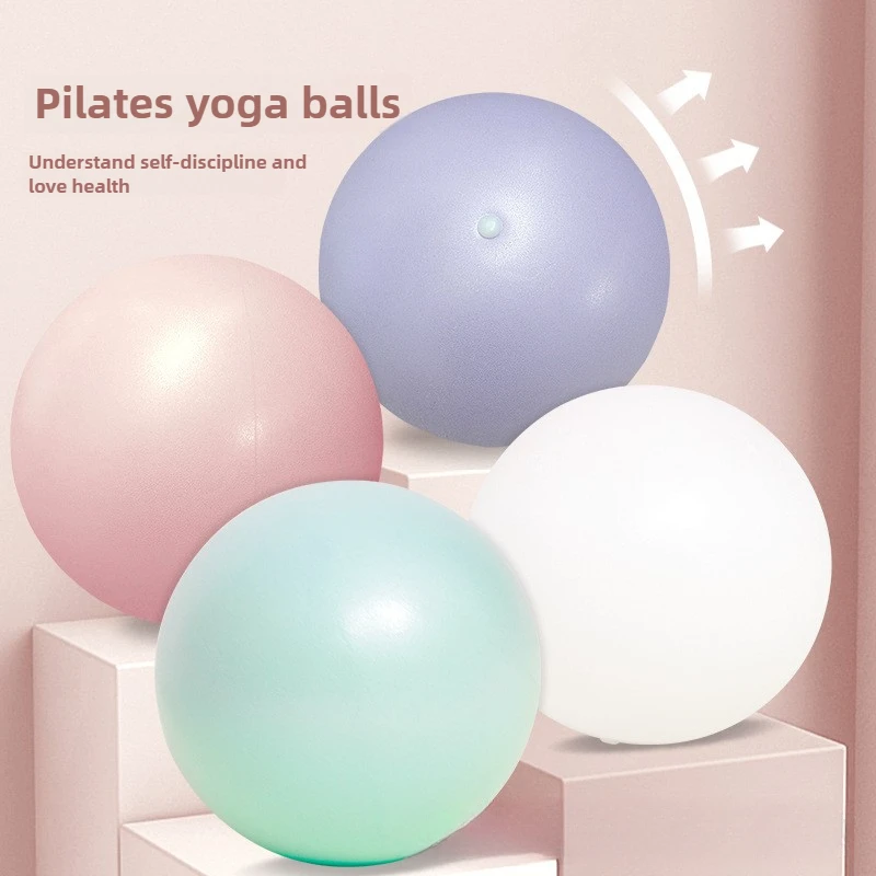 

Pilates Yoga Ball Postpartum Recovery Thickened Explosion-proof Beginner Fitness Ball 25cm Mini Yoga Ball Small