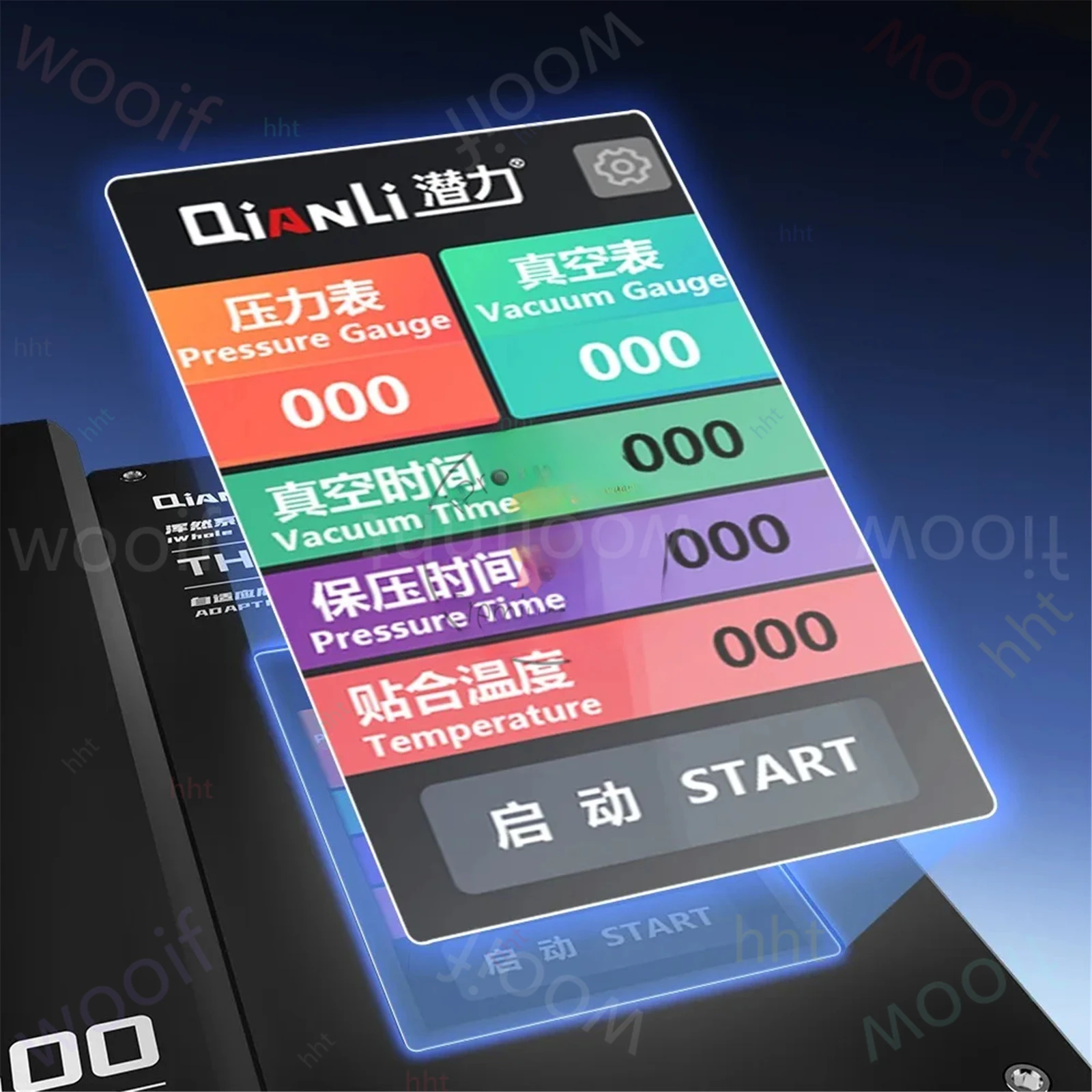 iParts QianLi TH800 iWhole Series Adaptive Intelligent Laminating Machine Universal Intelligent Airbag Style