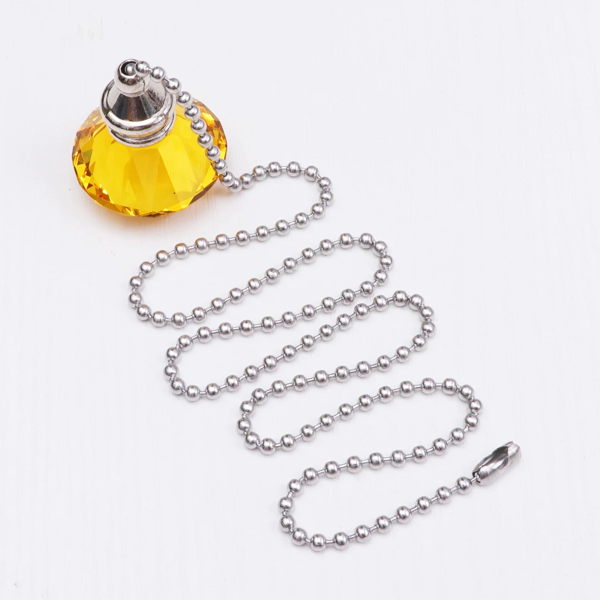 

2 Pcs Diamond Fan Pendant Beaded Christmas Hanging Ornament Crystal European Style