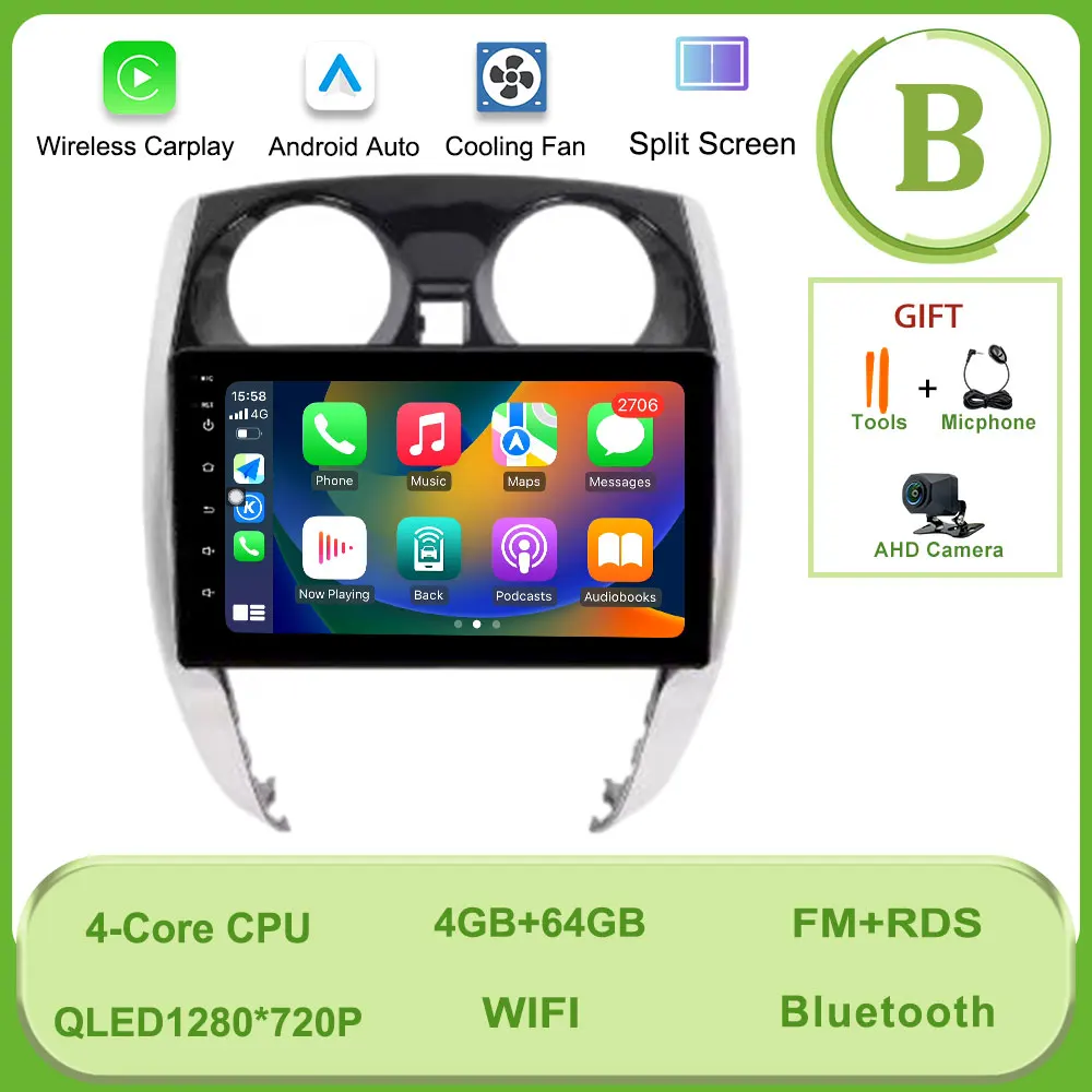 Variant: (B) 4G 64G AHD