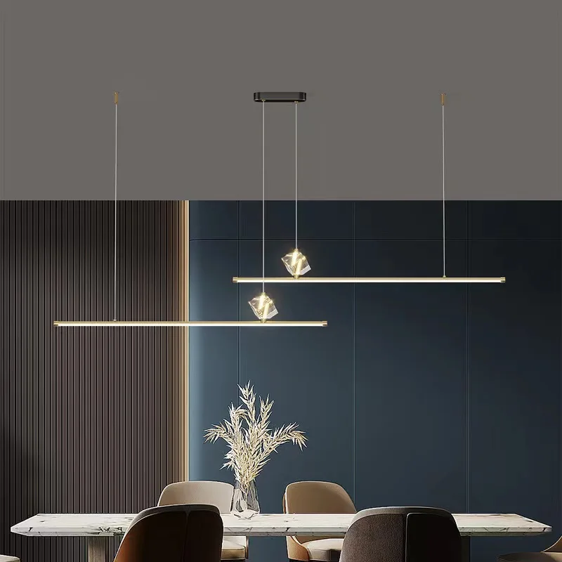 

Modern LED Pendant Lights for Living Bedroom Dinning Room Bar Minimalist Hanging Lamp with Remote Control Lighting Fixtures