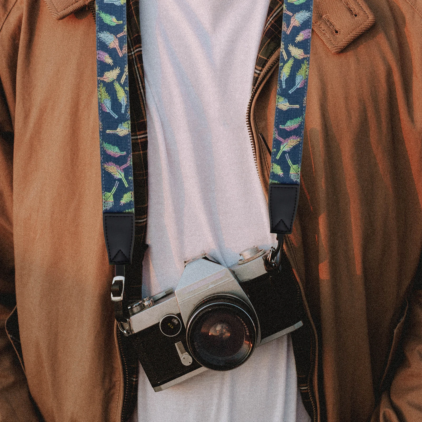 

Camera Strap Plastic Nylon Adjustable Shoulder Belt Women Photography Accessories Long Use