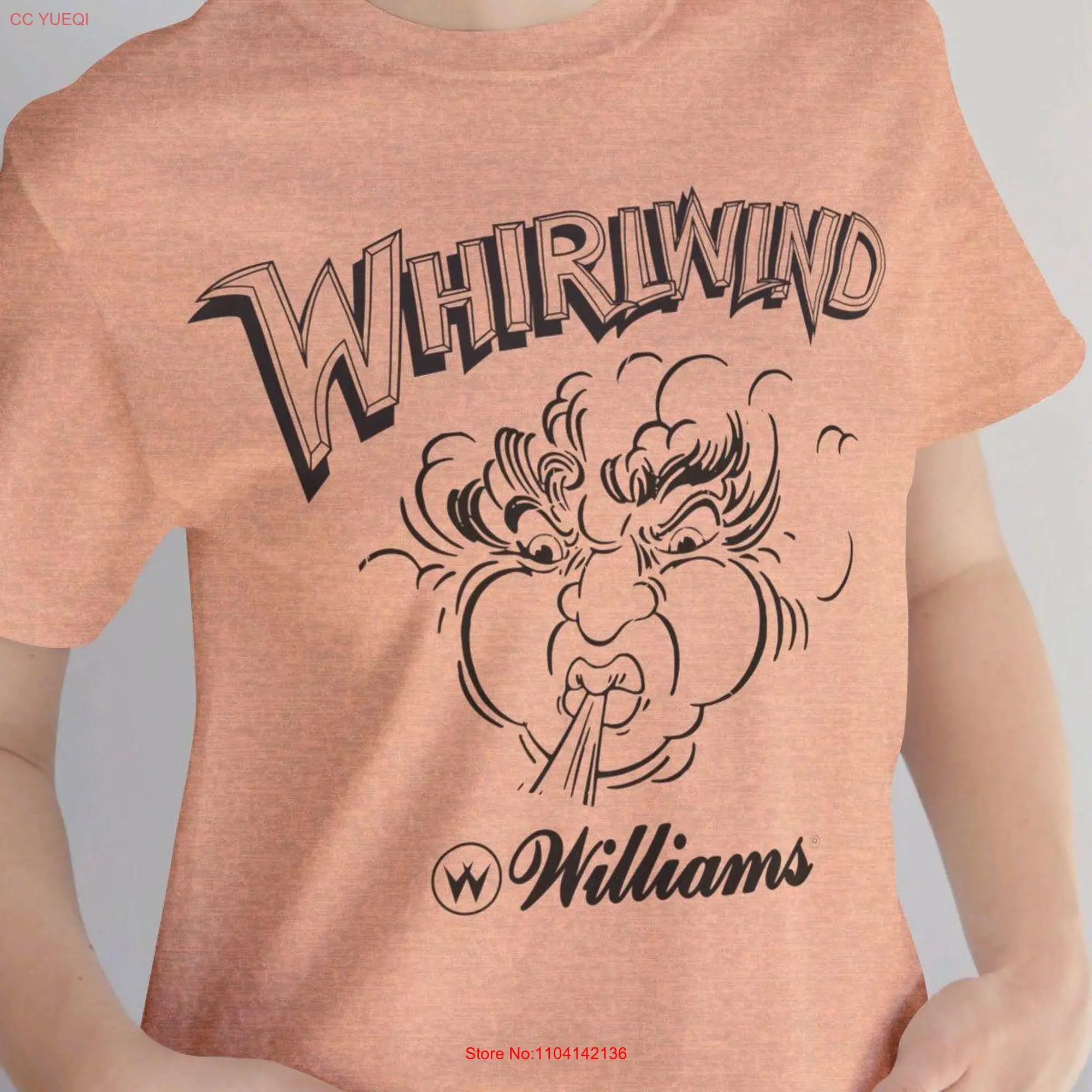 Винтажная футболка в стиле пинболл Whirlwind, ретро-футболка 80-х годов для аркадных клубов, игр Core Games и игры для парней и девушек Flipper Skill