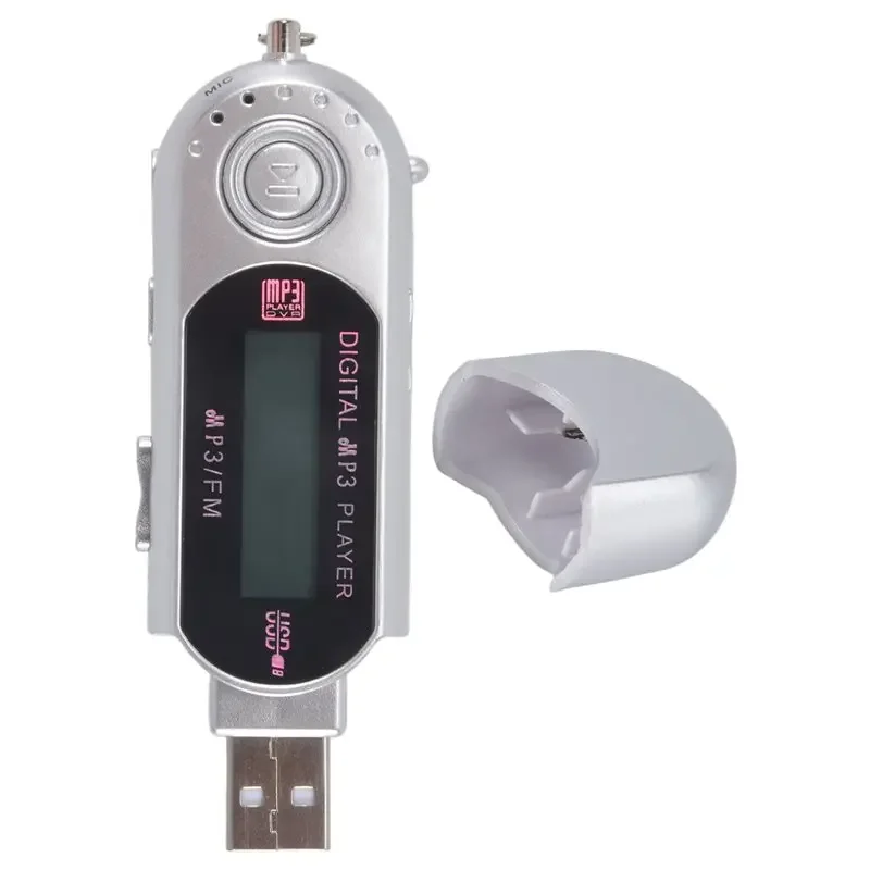 Optimal Mini MP3 Player USB 2.0 Small Flash Drive Multilanguage Music LCD Player with 3.5Mm Audio Jack Automatic Shutdown Durabl