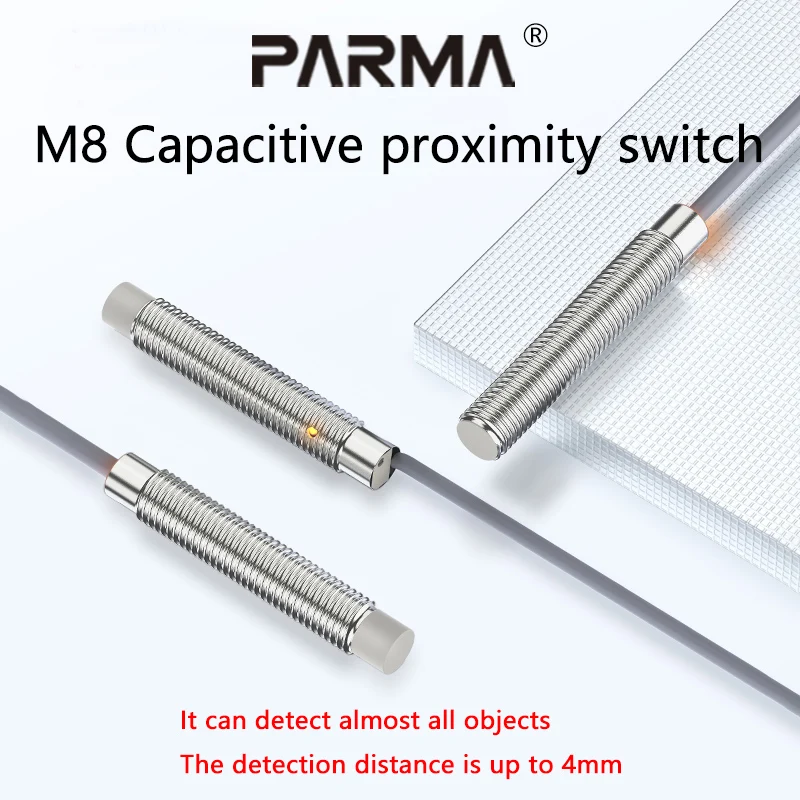 

Capacitive proximity switch liquid and material level sensor M8D6.5 non-metallic feed detection sensor switch