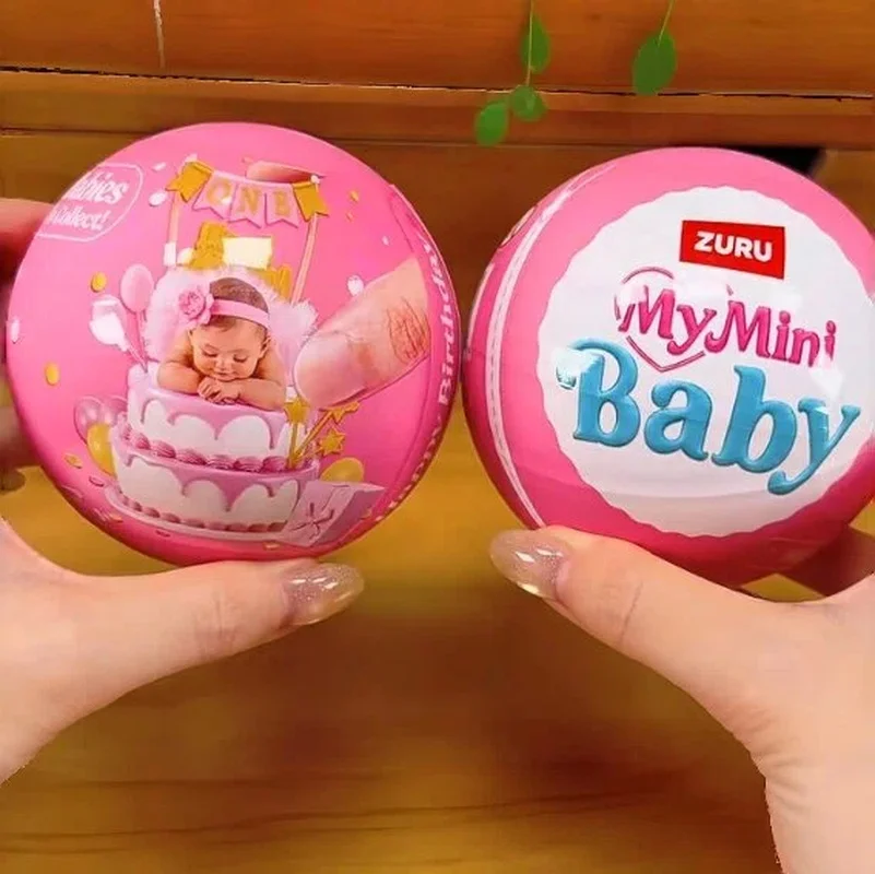 Nuevo Producto en Stock: Zuru Happy Birthday Blind Ball, Miniatura de Silicona, Juguete de Bebé, Colgante, Regalo de Festividad, Conmemoración