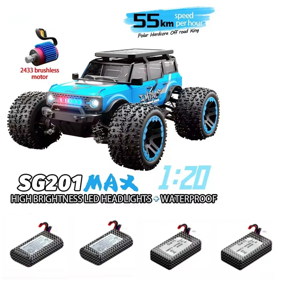 

SG201MAX SG201PRO Battery Accessories 7.4V600mAh 7.4V850mAh / 3in1 Cable / Use For SG201 MAX RC Car Parts Original Battery