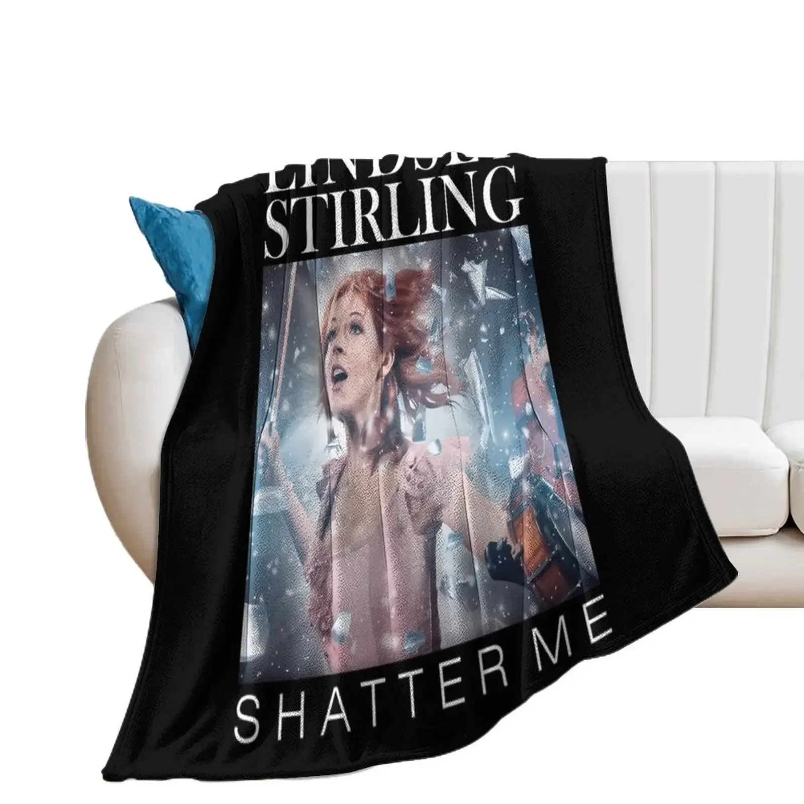 LINDSEY STIRLING Throw Blanket Sofas valentine gift ideas Blankets